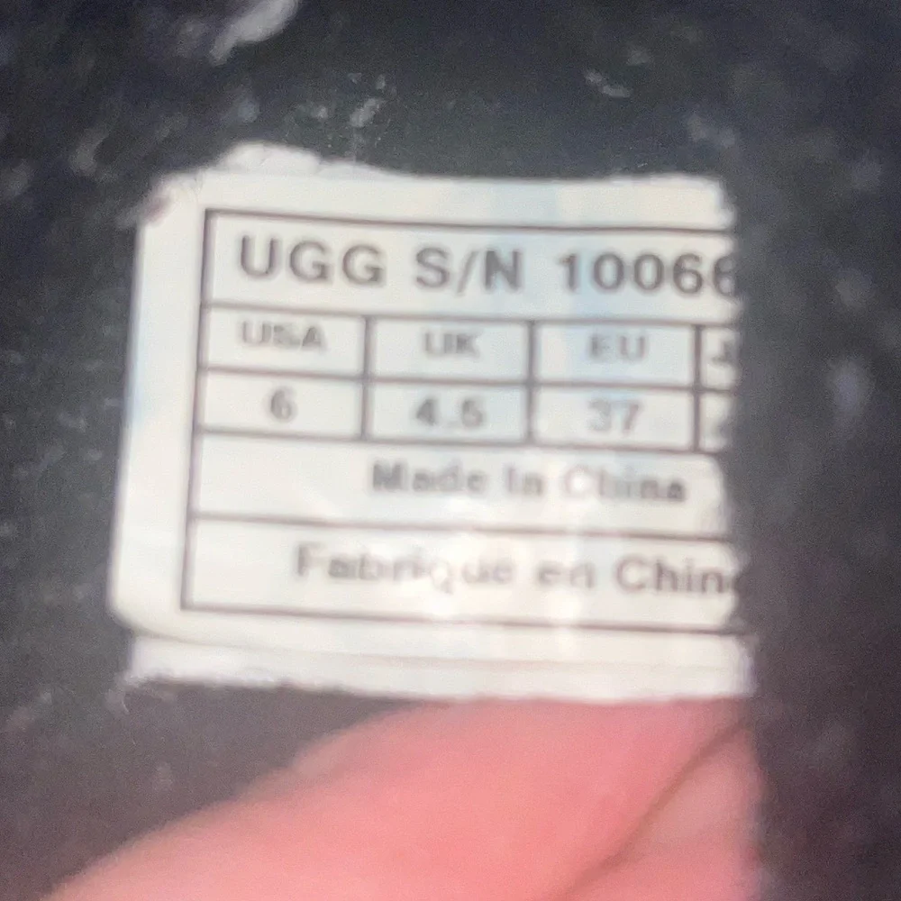 UGG Black Suede‎ Boots